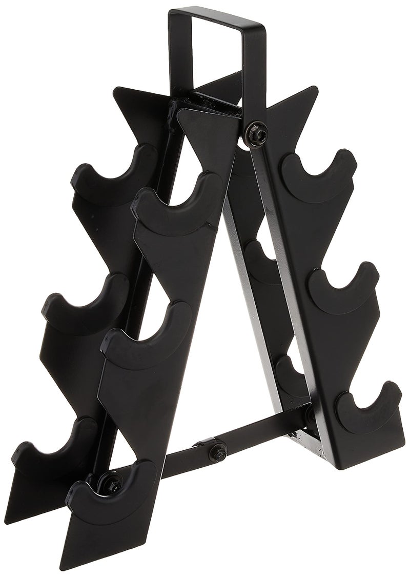 CAP Barbell Metal Dumbbell Stand with Handle | Dumbbell Rack - Image 1